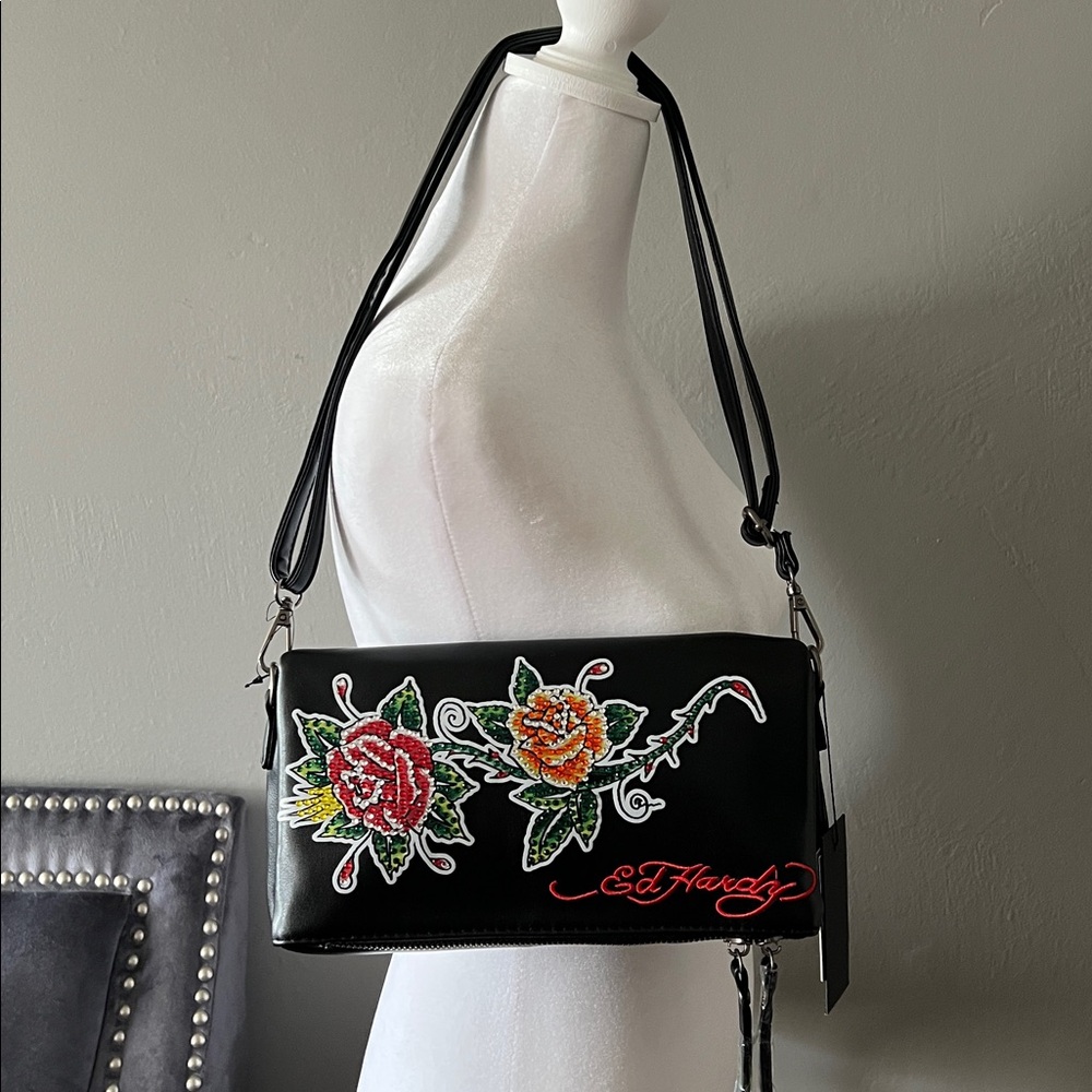Ed Hardy Shoulder bag. NWT!